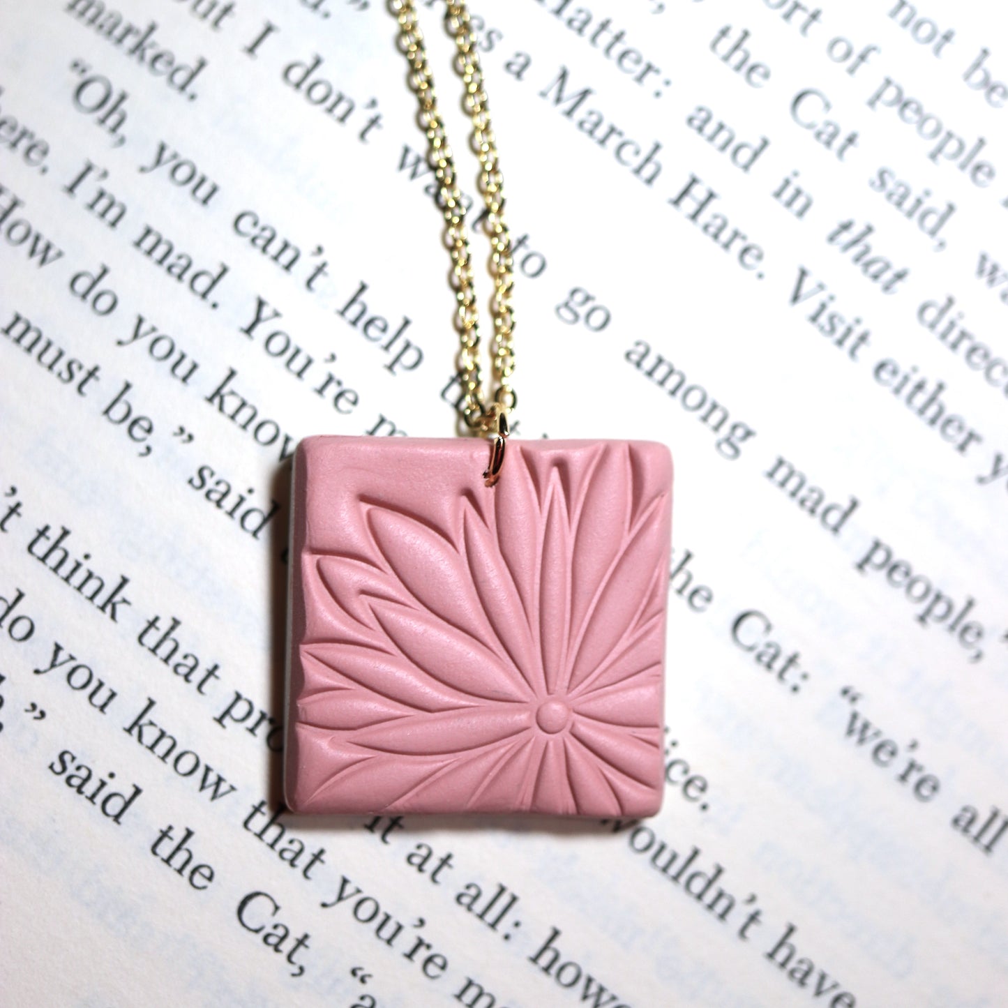 "The Illustrator's Rose" Necklace