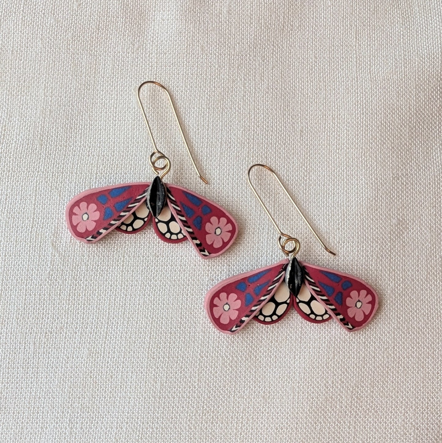 Folklore Moth Earrings