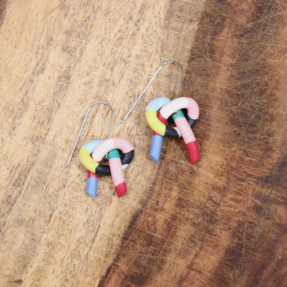 Mini Knot Earrings - Bright & Bold