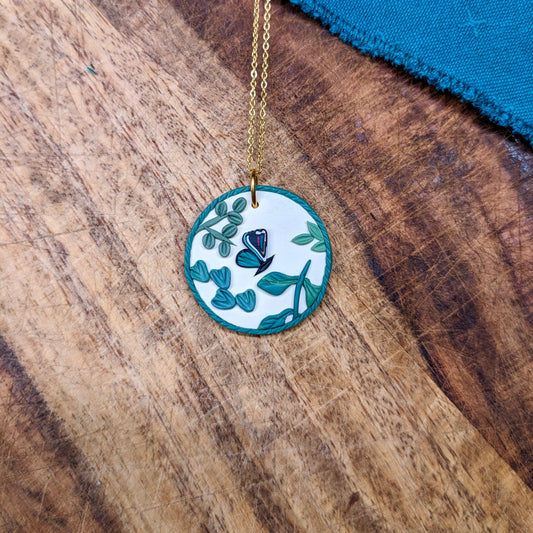 Greenhouse Butterfly Necklace