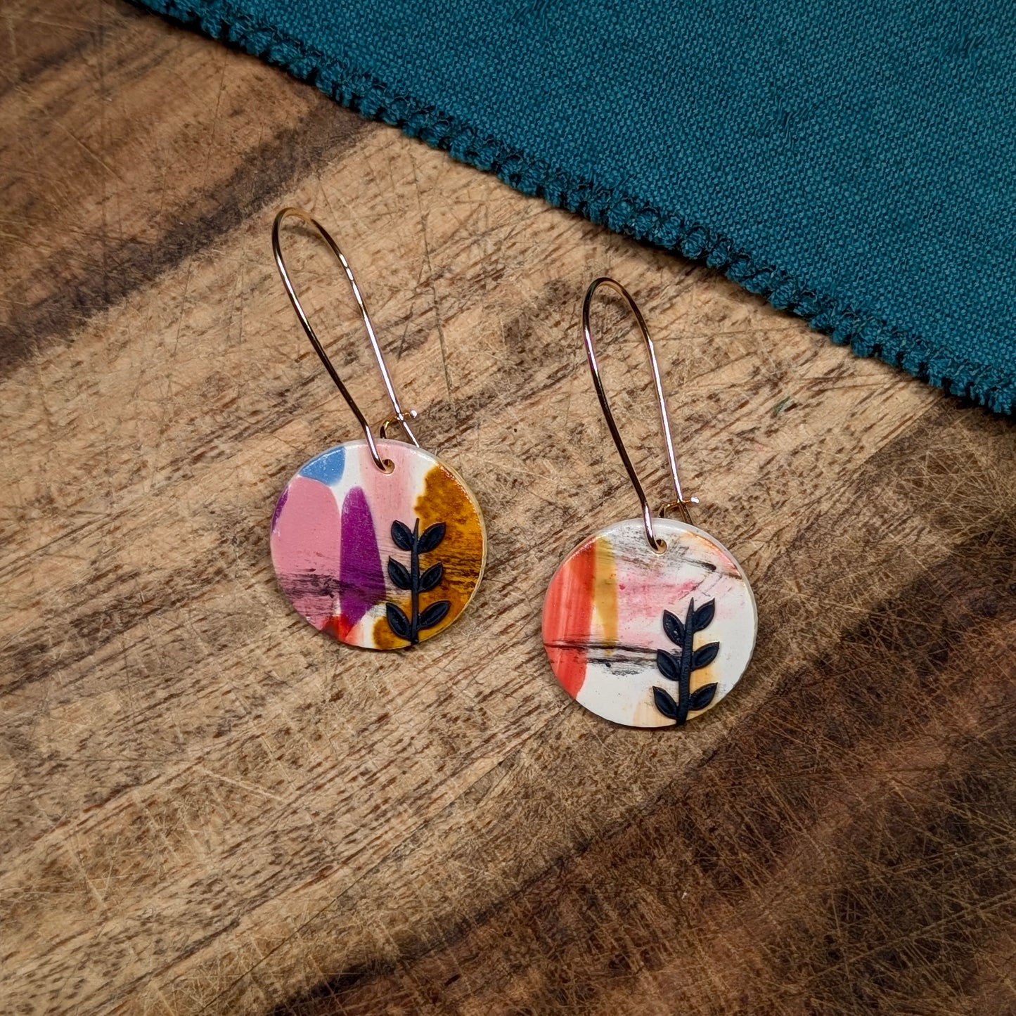 Jo Earrings in Growing through Darkness