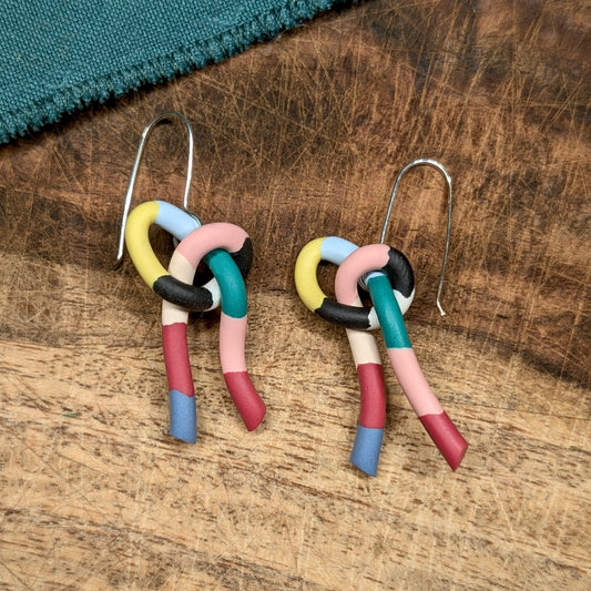 Knot Earrings - Bright & Bold