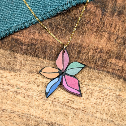 Bold Flower Necklace