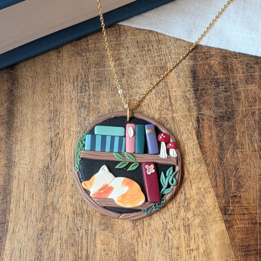 Magic Tree Bookshelf Pendant 01